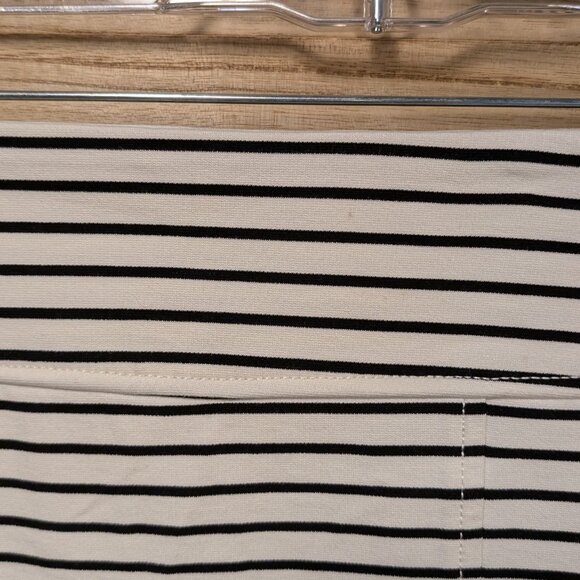 Worthington Striped Black and White Skirt Size XLT - Picture 3 of 6